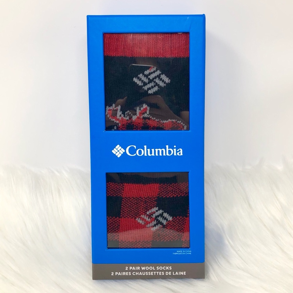 Columbia Men’s Wool Socks in Gift Box | 2 Pair - Picture 6 of 6
